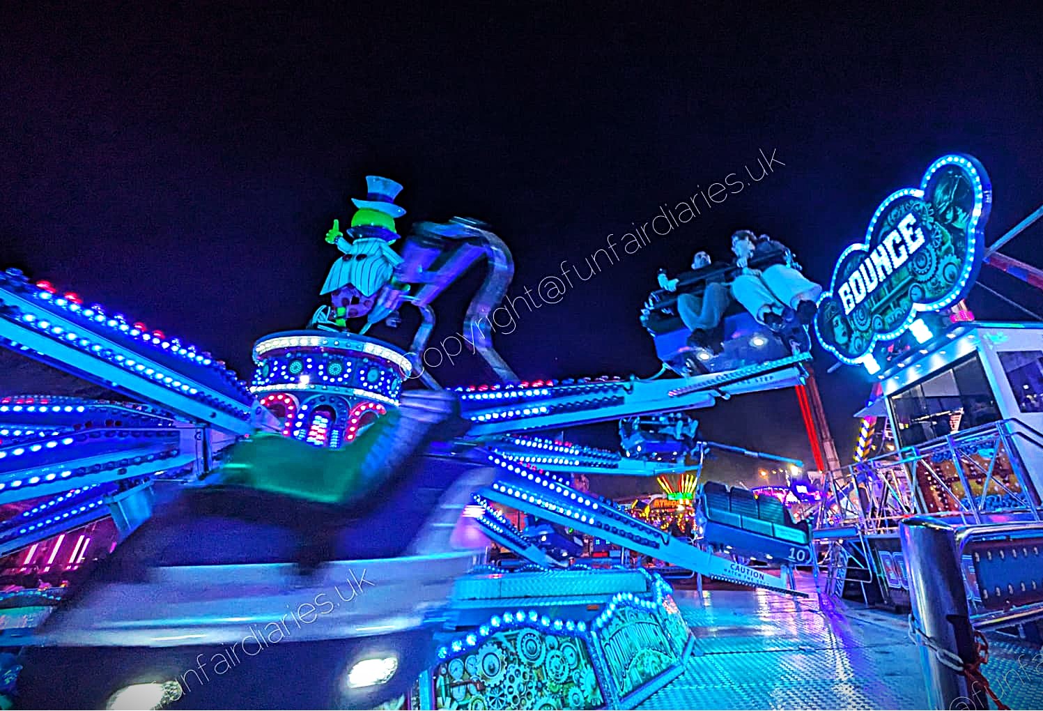 Oliver Gilbey's No.1 Bounce running at Boston World Of Fun